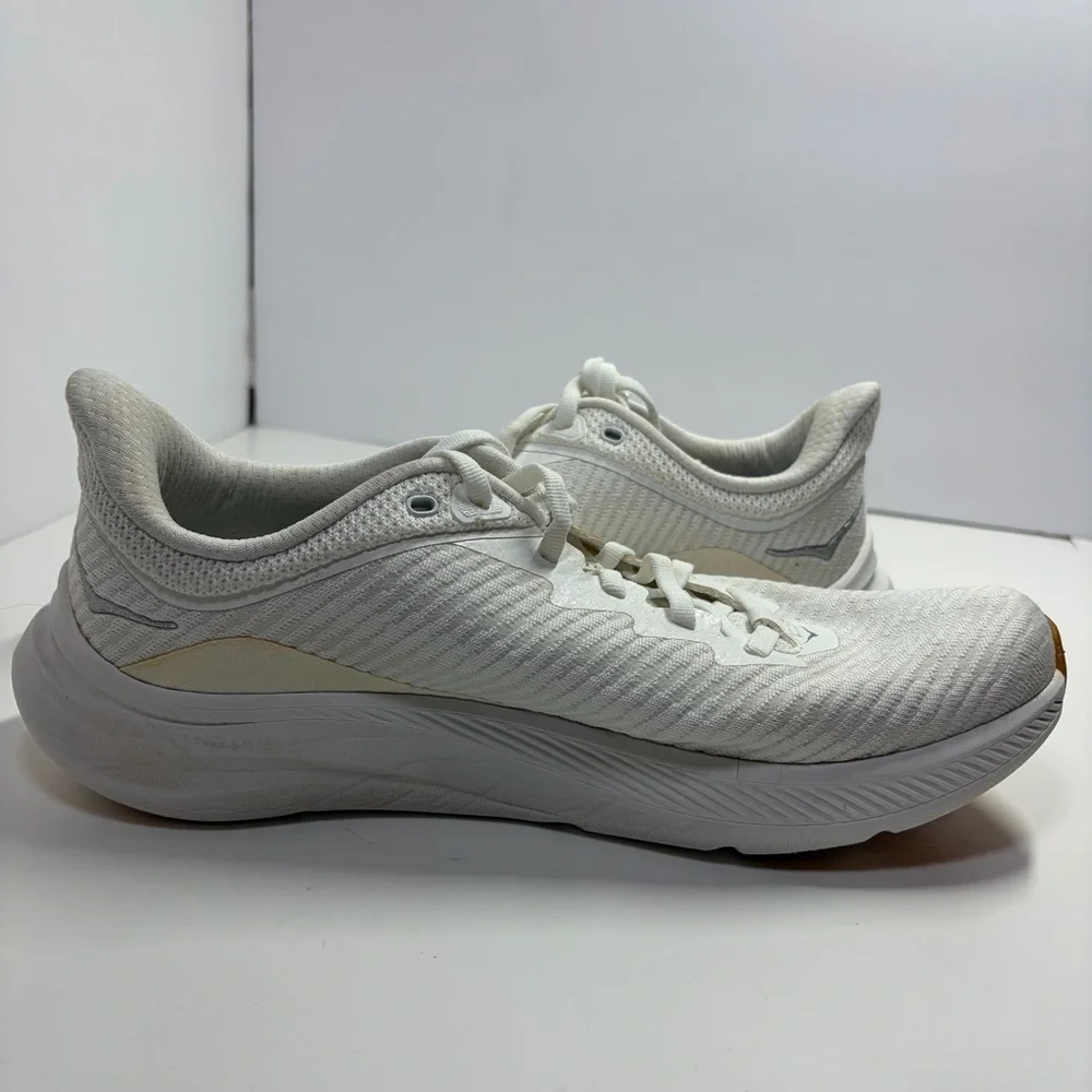 Hoka One One Women’s Solimar 1123075 White Running Shoes Sneakers Size 9.5B Run